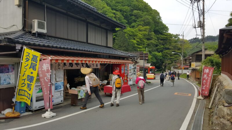 和田峠の入口